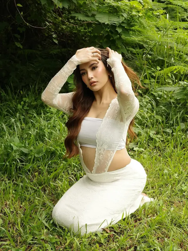 6 Potret di Balik Layar Pemotretan Maternity Shoot Mahalini, Lama Dirahasiakan