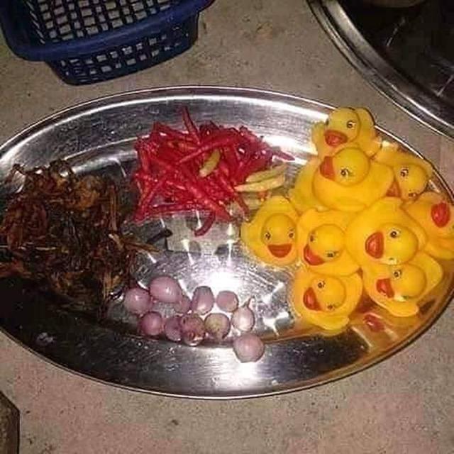 6 Potret Makan Bebek Ini Anti-Mainstream, Kelewat Nyeleneh