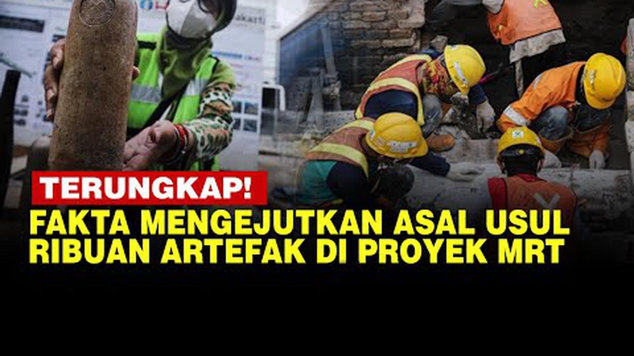 VIDEO: Fakta Mengejutkan di Balik Ribuan Artefak Proyek MRT Jakarta