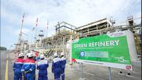 PT Kilang Pertamina Internasional (KPI) meraih sertifikat ISCC (International Sustainability Carbon Certification) Carbon Offsetting and Reduction Scheme for International Aviation (CORSIA) dan Europe Union (EU) untuk memproduksi SAF dari bahan baku minyak jelantah atau Used Cooking Oil (UCO). (Dok KPI)