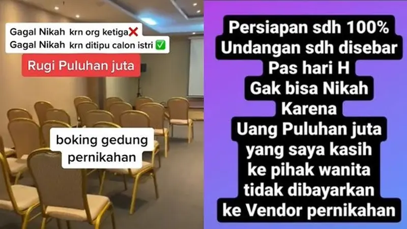 Gagal Nikah, Pria Ini Ditipu Calon Istri hingga Rugi Puluhan Juta