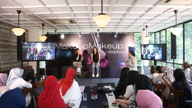 Seru! Acara MakeupMakeup with Tasya Farasya dan Aurelie Moeremans
