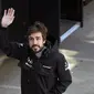 Pembalap McLaren Fernando Alonso (LLUIS GENE / AFP)