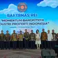 Persatuan Perusahaan Realestat Indonesia (REI) menggelar Rapat Kerja Nasional (Rakernas) Tahun 2022 di Jakarta, 12-13 Desember 2022.