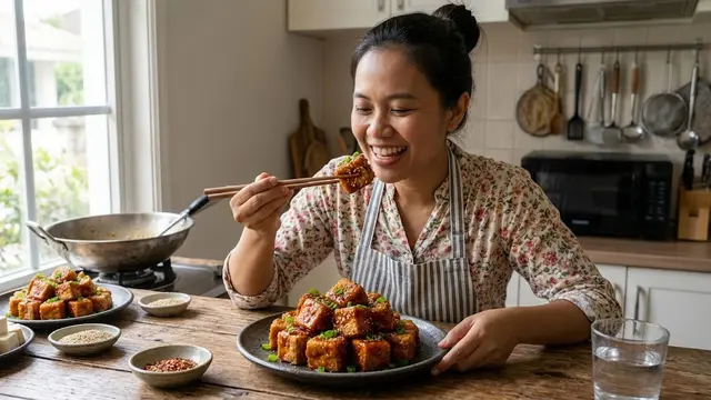 Resep Tahu Crispy Saus Madu
