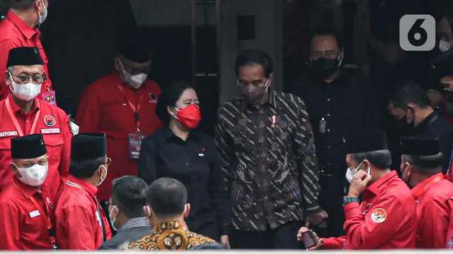 FOTO: Keakraban Presiden Jokowi dengan Para Kader PDIP