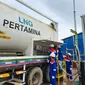 PT Pertagas Niaga (PTGN), Subholding Gas menyuplai LNG perdana bagi industri di Kota Bontang, tepatnya ke PT Energi Unggul Persada (EUP) yang bergerak dalam bidang pengolahan minyak kelapa sawit. (Dok Pertamina)