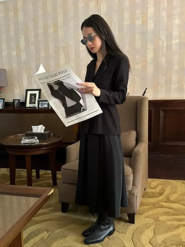 Gista Putri canttik dengan ragam outfit (Instagram/gistaputri)