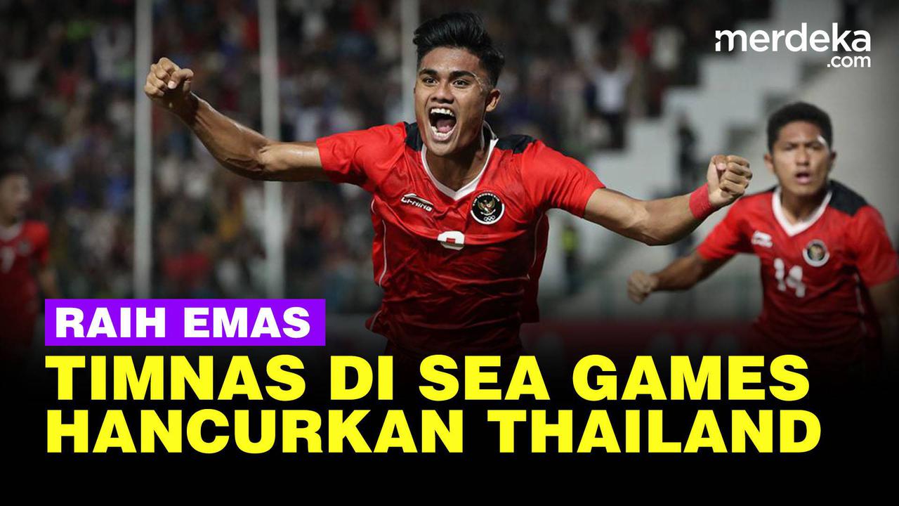 VIDEO: Timnas Garuda Raih Emas Sea Games 2023, Hancurkan Thailand 5-2 di Final