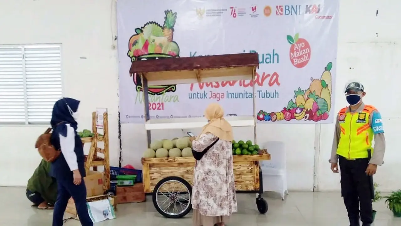 KAI Group turut menyukseskan event Gelar Buah Nusantara 2021