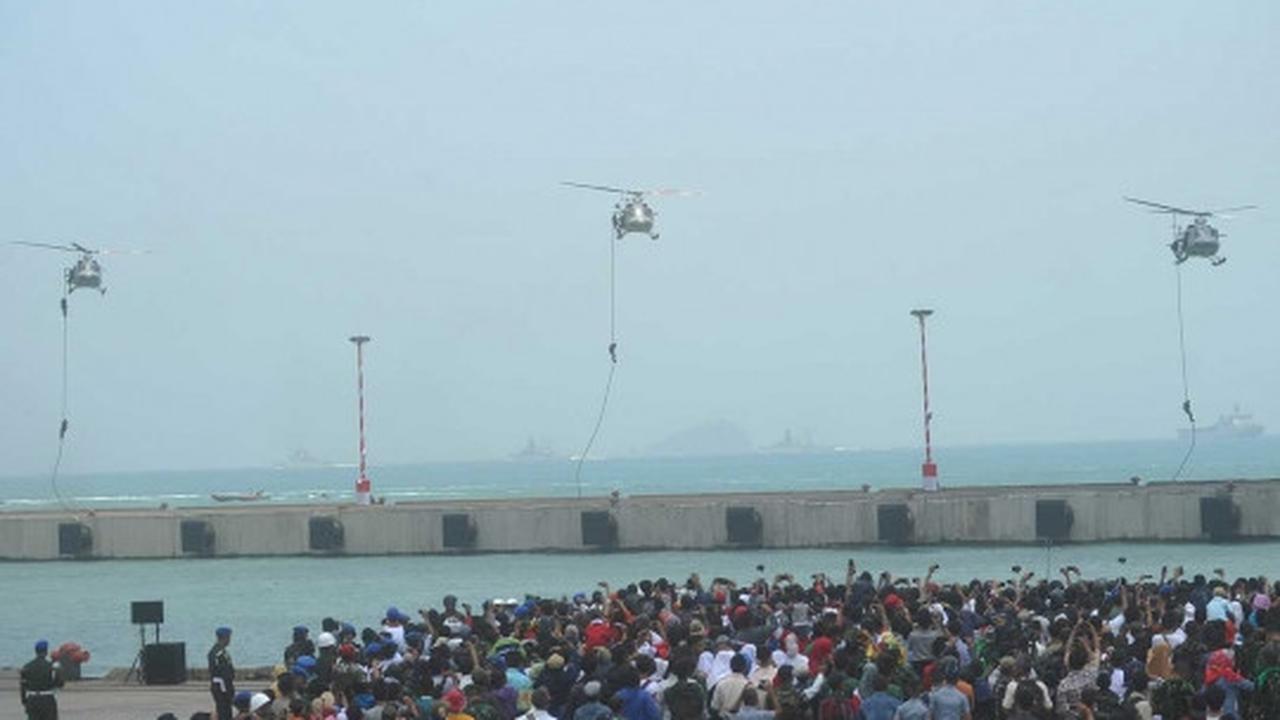 Aksi TNI AL unjuk kemampuan infiltrasi serangan musuh di laut