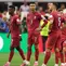 Cristiano Ronaldo #7 dari Timnas Portugal menunjukkan kekecewaan setelah timnya kalah 0-1 dalam pertandingan babak 16 besar Piala Dunia 2026 antara Portugal dan Spanyol di Stadion Dallas pada 7 Juli 2026 di Arlington, Texas. (Molly Darlington/Getty Images via AFP)