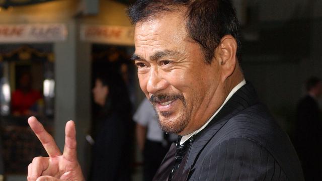 Sonny Chiba.  (AP Photo/Kevork Djansezian, File)