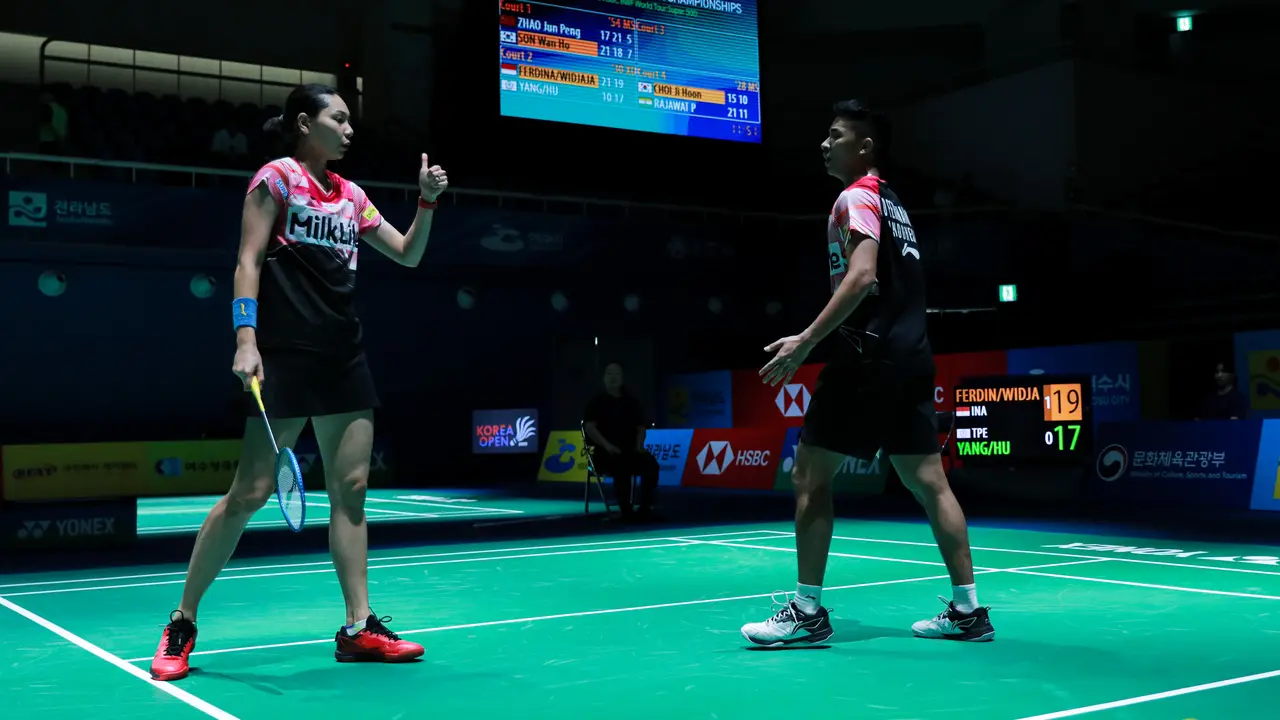 Dejan Ferdinansyah/Gloria Emanuelle Widjaja - Korea Open 2023 - Bulu Tangkis