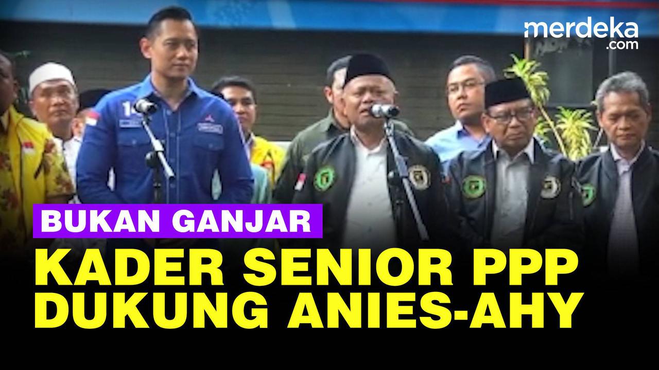 VIDEO: Kader Senior PPP Belok Arah Dukung Anies Pasangan Dengan AHY