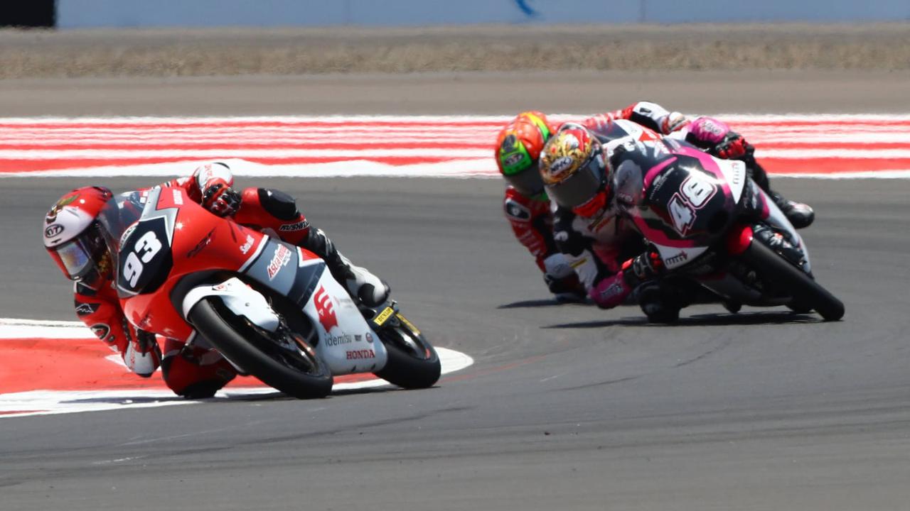 Fadilah Arbi Aditama Jajal Moto3 di Sirkuit Mandalika