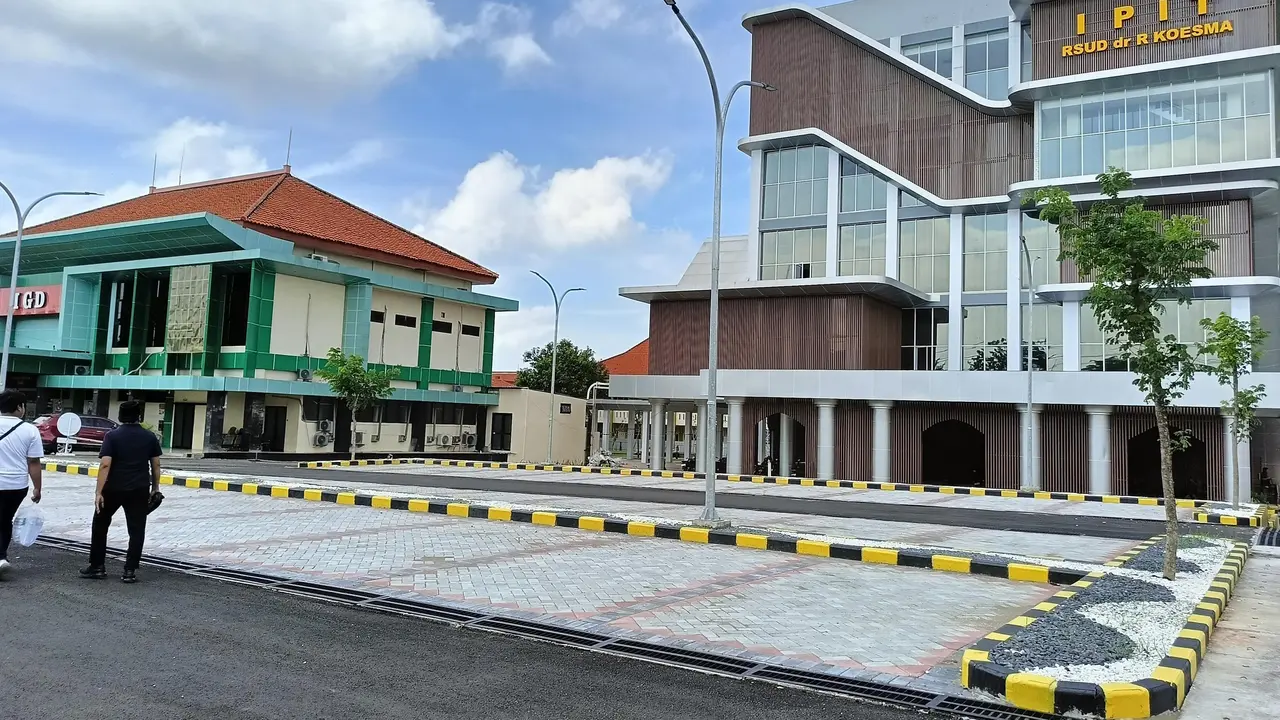 Gedung IPIT RSUD Dr Koesma Tuban. (Liputan6.com/Ahmad Adirin)