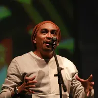 Glenn Fredly merasa bangga dapat tampil di panggung JakCloth karena memang gelaran musik dan fesyen ini selalu menampilkan musisi-musisi terbaik tanah air. Bagi Glenn Fredly, musisi-musisi tersebut luar biasa. (Galih W. Satria/Bintang.com)