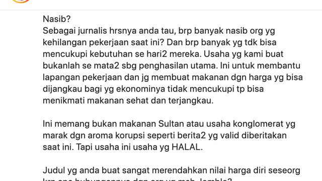 Unggahan Meilia Lau ibunda Felicia Tissue. (Foto: Dok. Instagram @meilia_lau)