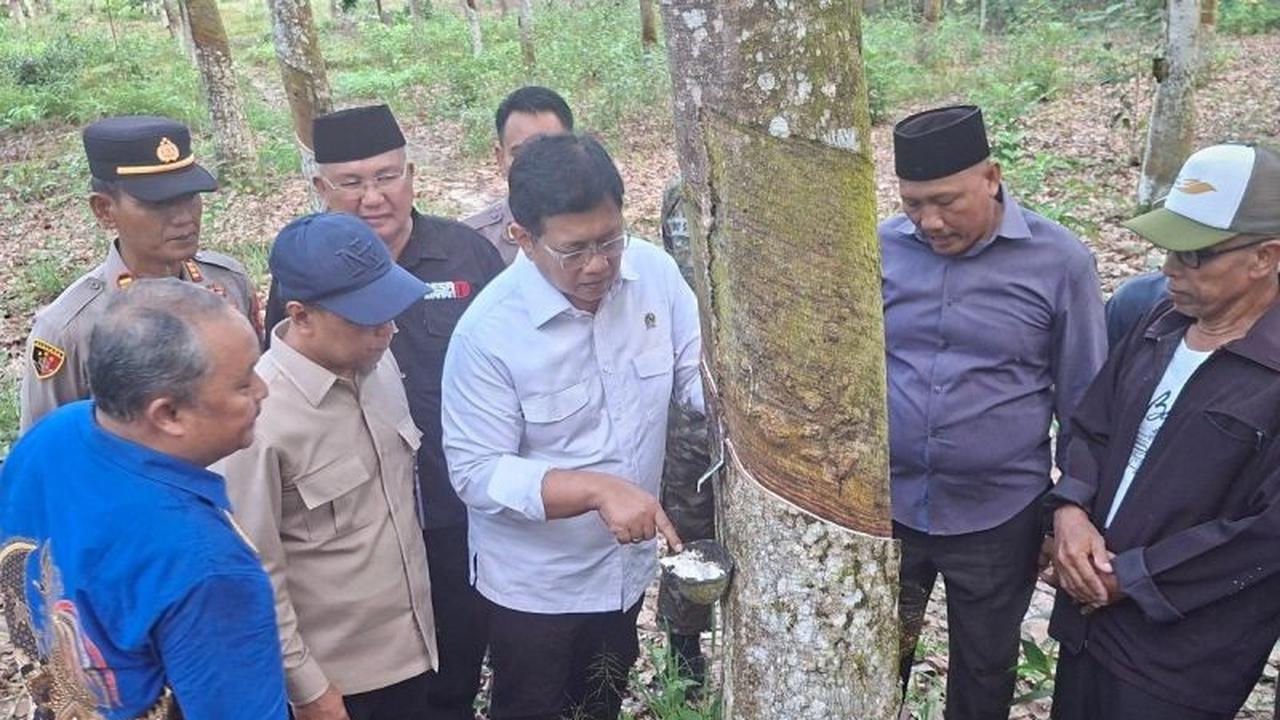 Wamentrans Viva Yoga Mauladi Siap Perjuangkan Pupuk Subsidi untuk Petani Karet Nasional