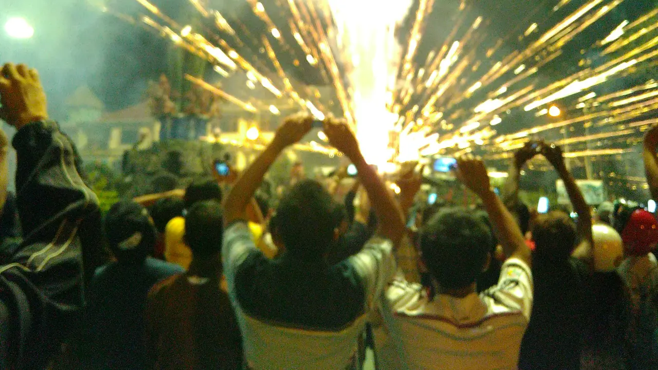 Malam Tahun Baru di Bali
