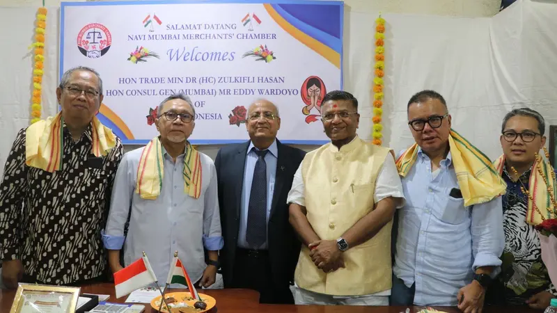 Mendag Zulkifli Hasan mengunjungi Agricultural Products and Livestock Market Committee (APMC) Market di Navi, Mumbai, India.