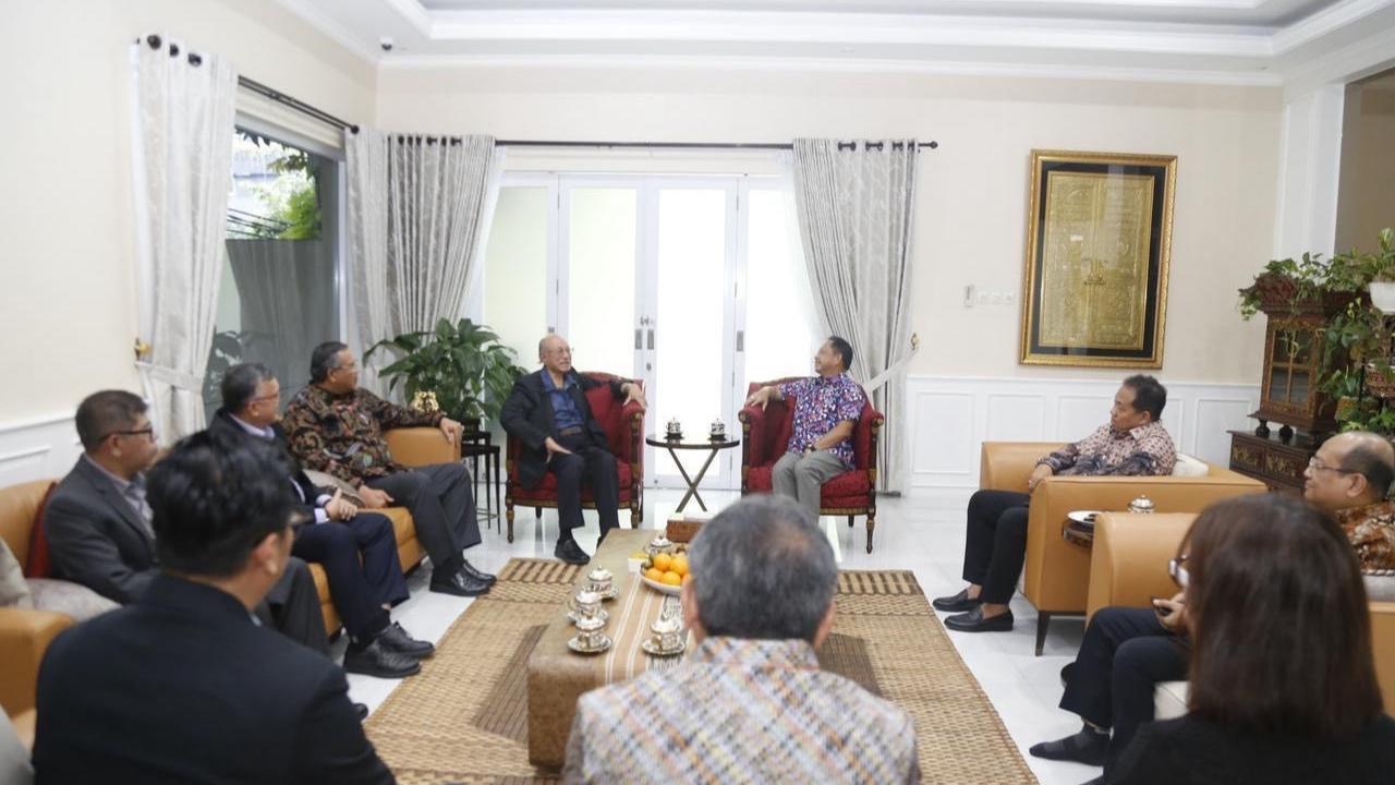 Silaturahmi Wali Nanggroe Aceh & Mendagri