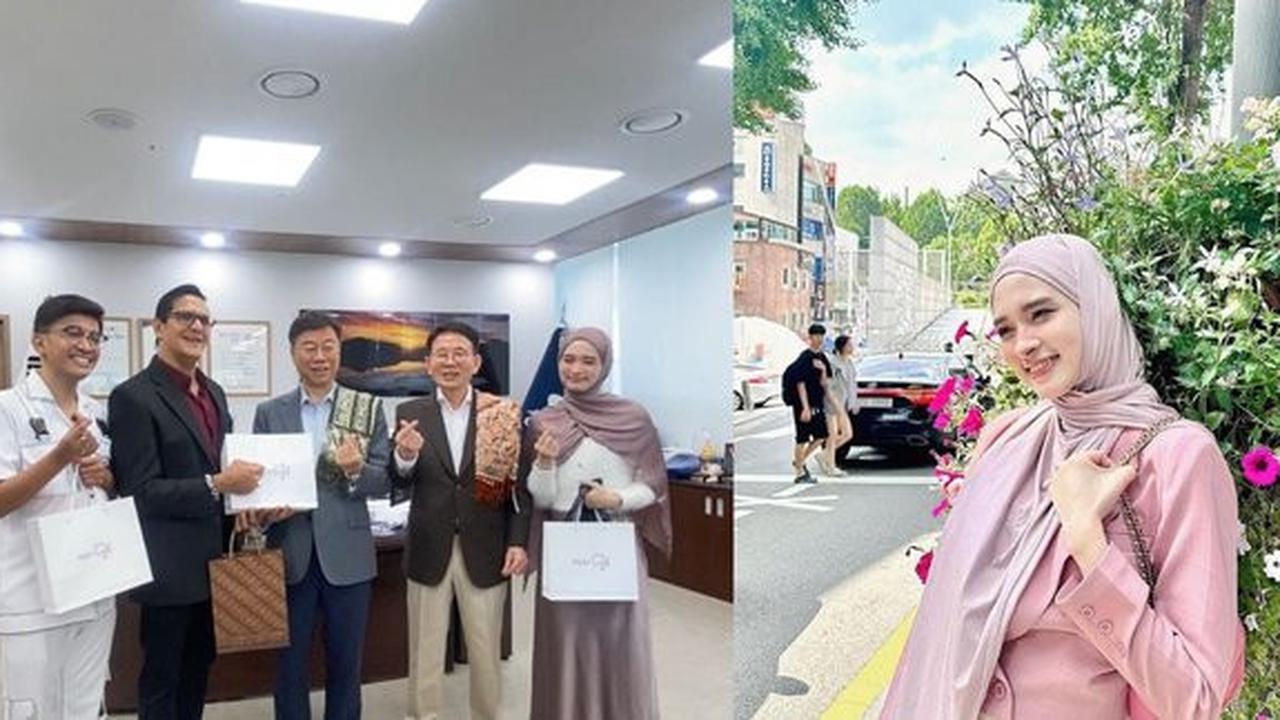 Potret Inara Rusli di Korea, Terima Sertifikat dari Wali Kota Seongnam Berkat Kontribusinya Kampanye Kebaikan