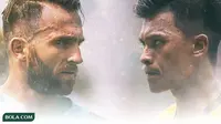 Adu Ketangguhan 2 Bomber Bali United, Ilija Spasojevic Vs Lerby Eliandry