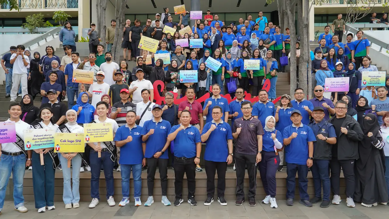 Peringati Harkonas 2025, Menteri Perdagangan Budi Santoso Pimpin Aksi Konsumen Cerdas Indonesia dari Sarinah