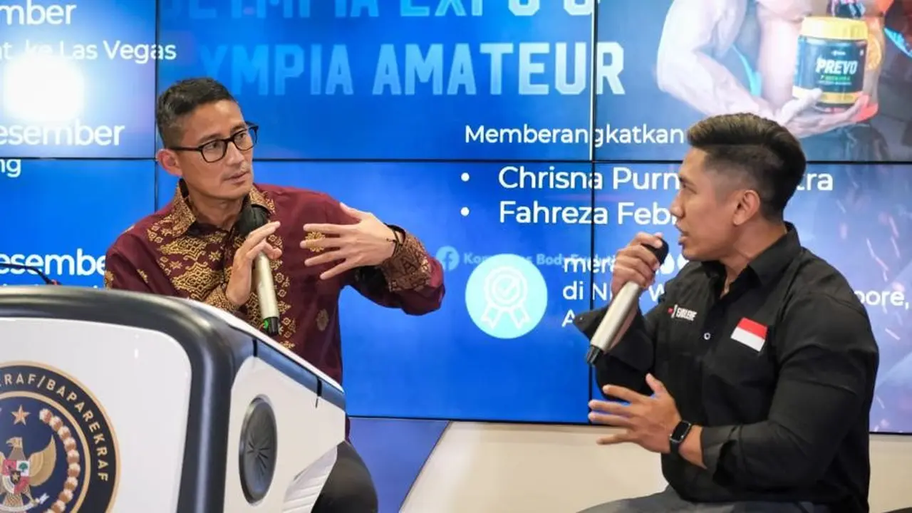 Menteri Pariwisata dan Ekonomi Kreatif (Menparekraf) Sandiaga Uno