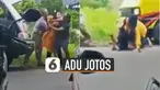 Diduga motif perkelahian karena cemburu istri diantar pria lain pulang-pergi kerja.