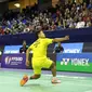 Tunggal putra Indonesia Anthony Sinisuka Ginting. (Humas PP PBSI)