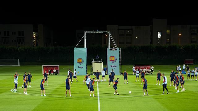 Intip Latihan Spanyol Jelang Lawan Kosta Rika di Piala Dunia 2022