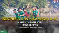 Persahabatan Indonesia U19 Vs Kamboja U19 (Bola.com /FOTO: Nicklas Hanoatubun /GRAFIS: Adreanus Titus)