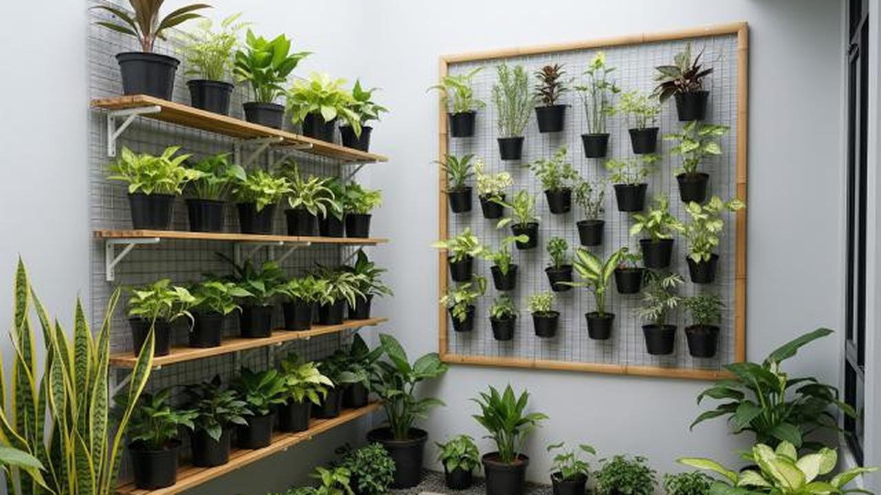 7 Ide Desain Teras Kecil Bisa Buat tempat Jemur Tanaman, Solusi Cerdas Memanfaatkan Ruang