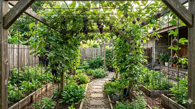 Tips Memaksimalkan Lahan Sempit untuk Kebun Buah (Foto: Gemini AI)