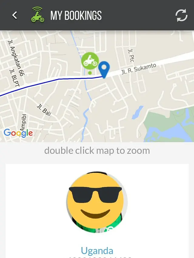 7 Potret Nama Driver Ojol Antimanstream Ini Bikin Salah Fokus