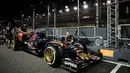 Scuderia Toro Rosso team menghuni urutan ke-7 klasemen sementara konstruktor Formula One 2016-2017 dengan total 55 poin. (AFP/Philippe Lopez)