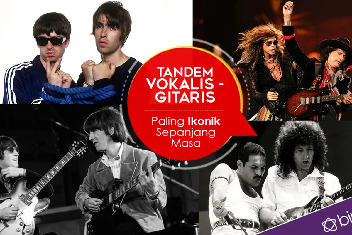 [Bintang] Infografis vokalis dan gitaris