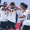 Timnas Jerman merayakan gol Kai Havertz ke gawang Timnas Amerika Serikat, Minggu (7/6/2026) (AP Photo/Nam Y. Huh)
