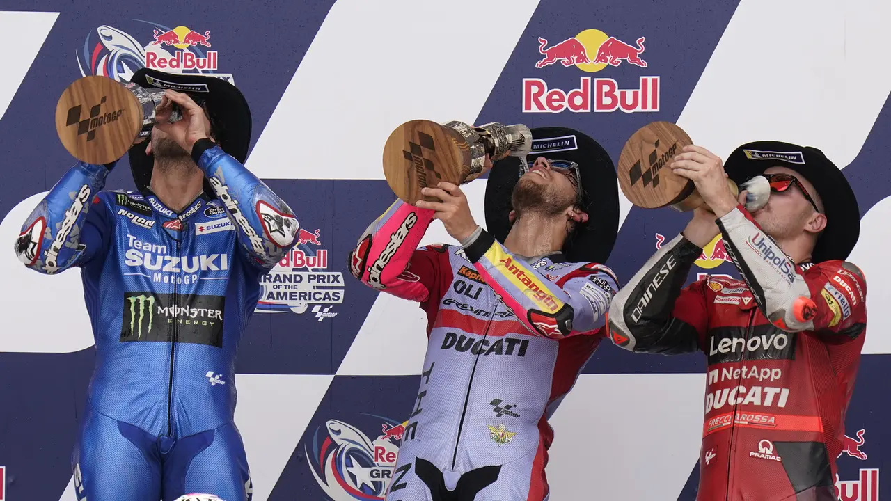 Foto: Enea Bastianini King of COTA di MotoGP Amerika 2022 dan Ikuti Jejak Valentino Rossi