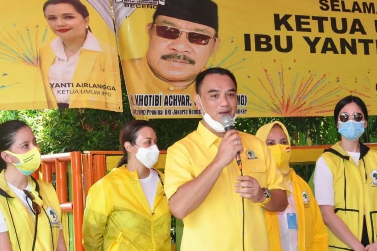 Ketua Harian DPD Partai Golkar DKI Jakarta Judistira Hermawan.