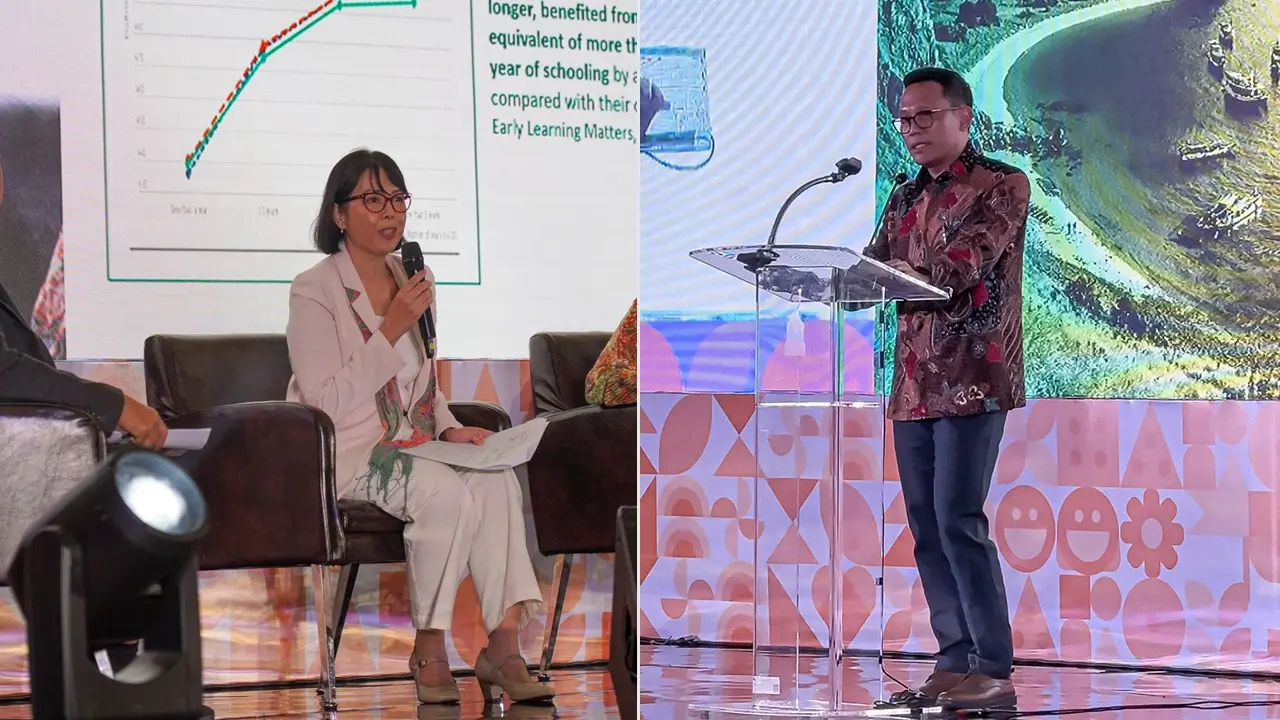Tanoto Foundation Indonesia Inge Kusuma-Country Head dan Deputi Bidang Pembangunan Manusia dan Kebudayaan Bappenas, Pungkas Bahjuri Ali (Istimewa)