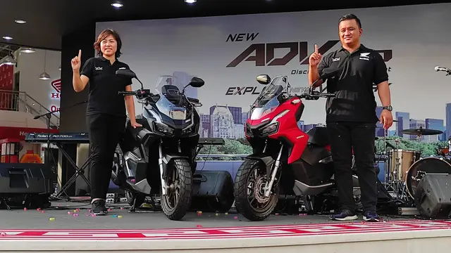 Wahana Berhasil Kumpulkan 380 Unit Pemesanan New Honda ADV 160 (Arief A/Liputan6.com)