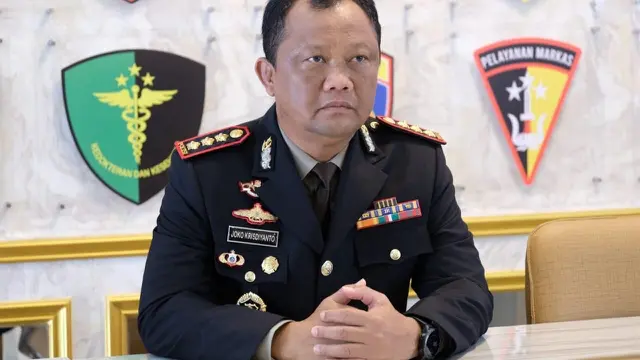 Kabid Humas Polda Aceh Kombes Pol. Joko Krisdiyanto jelaskan pemeriksaan Kapolresta Banda Aceh Kombes Pol. Andi Kirana di Propam Mabes Polri.