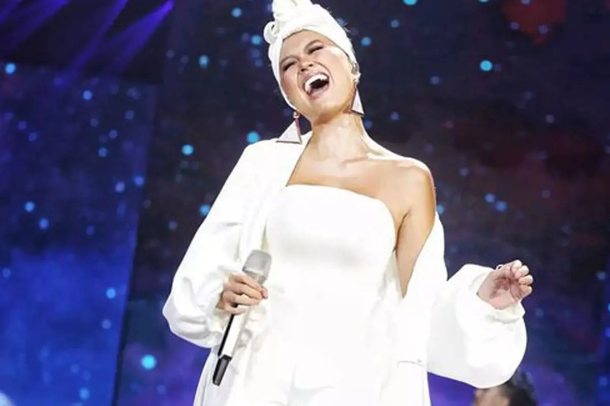 Agnez Mo/copyright Liputan6.com/Faizal Fanani