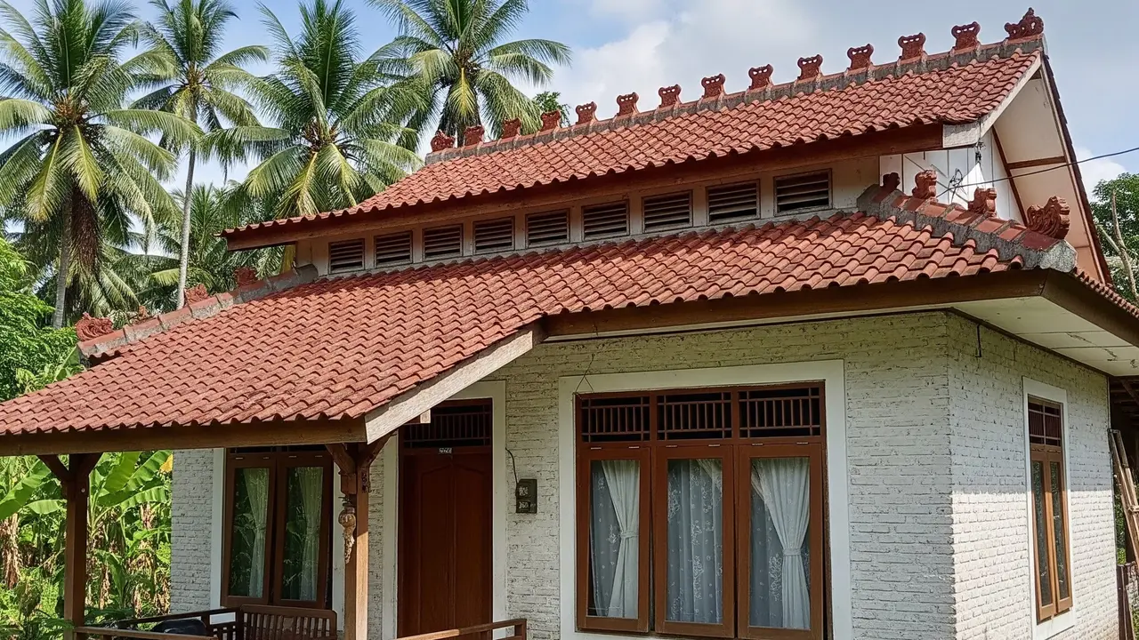 Model Rumah Sederhana dengan Ventilasi Atap