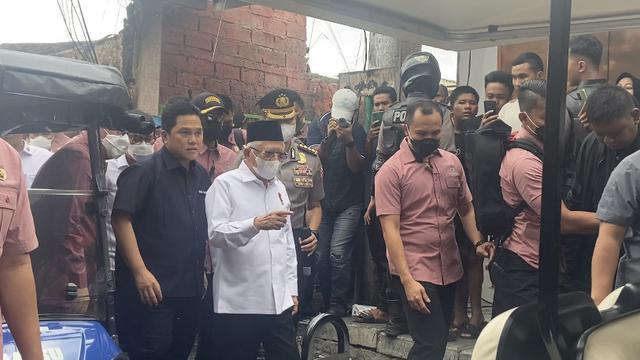Menteri BUMN Erick Thohir (Liputan6.com/Muhammad Radityo Priyasmoro)