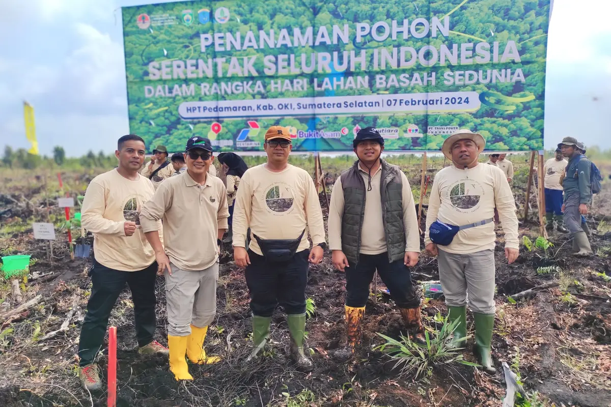 MedcoEnergi lewat anak usaha PT Medco E & P Indonesia dan Medco Energi Grissik Ltd telah menanam 1,39 juta pohon di area rehabilitasi seluas 1.528 hektare di wilayah Sumatra Selatan. (Dok Medco Energi)